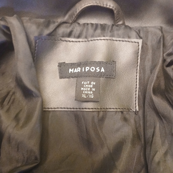 mariposa pleather jacket - Picture 4 of 4
